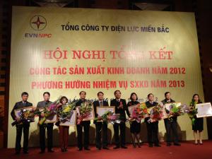 EVN NPC tổng kết công tác năm 2012 và triển khai nhiệm vụ kế hoạch năm 2013